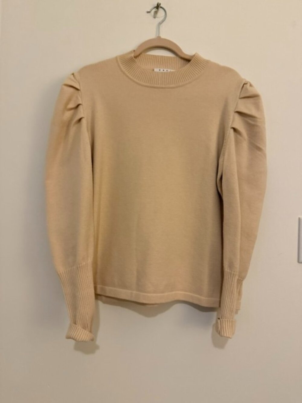THML puffed sleeve sweater